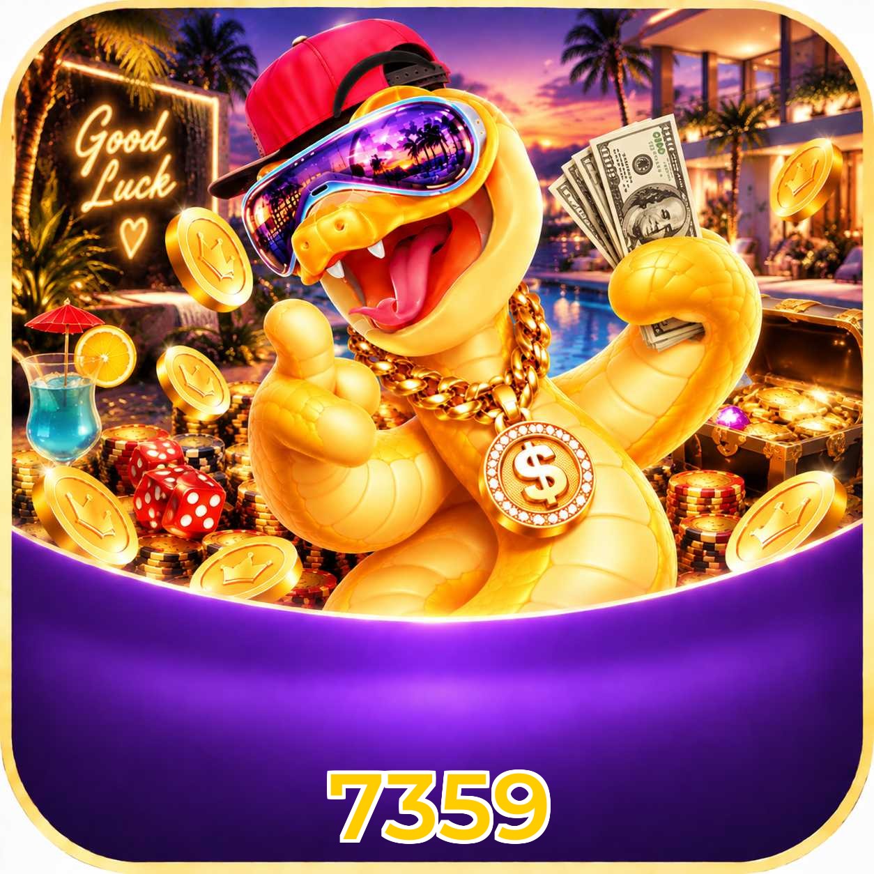 Download seguro do app 7359 com APK oficial de 58MB